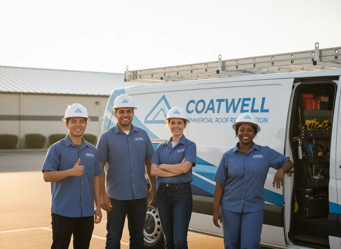 Commercial roof coating company in Grandview, MO